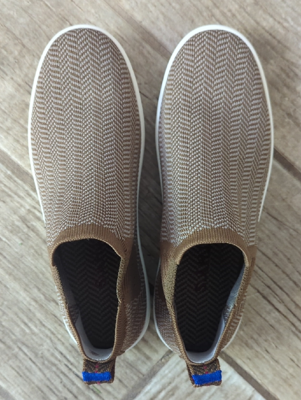 Rothy's Women's Knit Slip-On Loafers in Brown